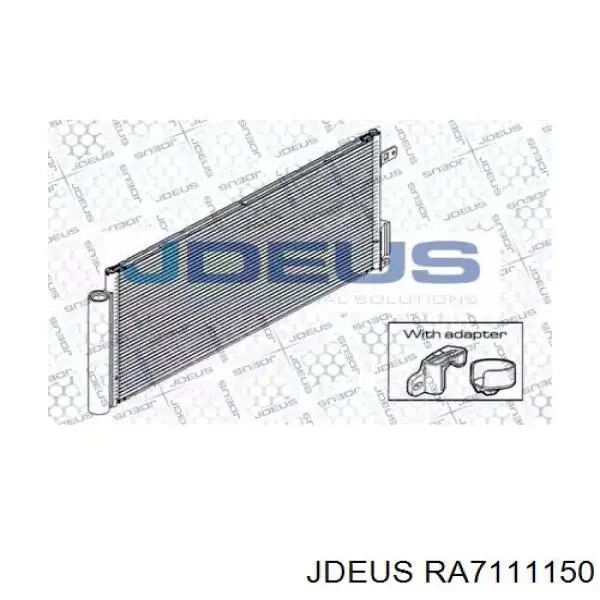 Радиатор кондиционера RA7111150 Jdeus