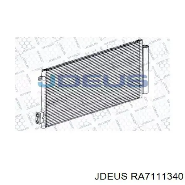 RA7111340 Jdeus radiador de aparelho de ar condicionado