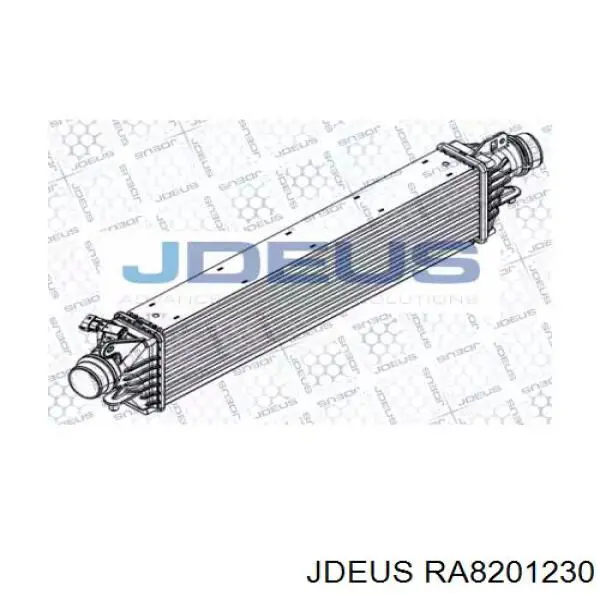 RA8201230 Jdeus radiador de intercooler