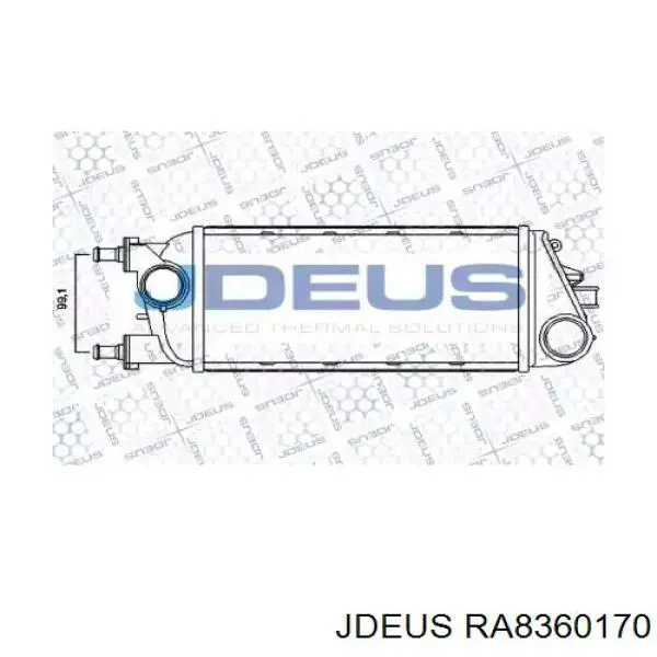 Интеркулер RA8360170 Jdeus