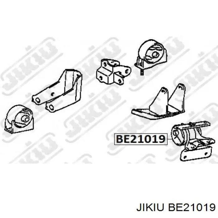 Левая подушка двигателя 1237215220 Toyota