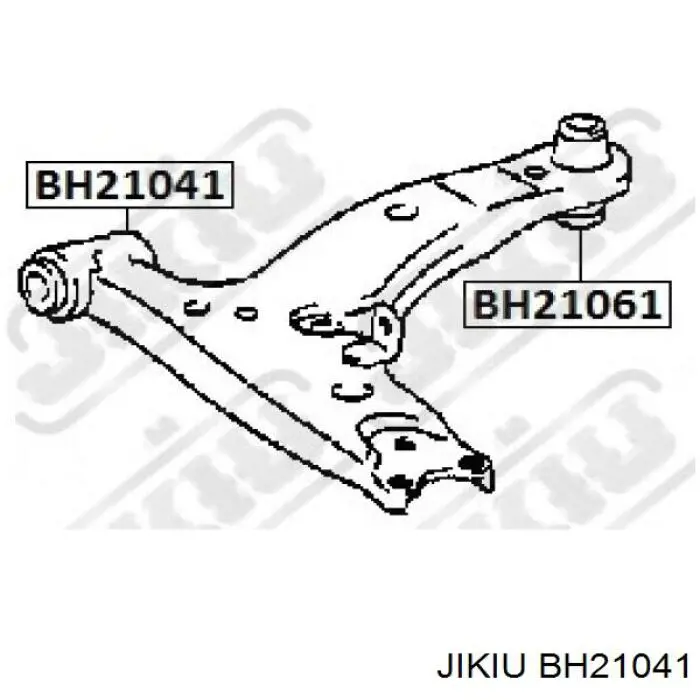 Сайлентблок переднего нижнего рычага BH21041 Jikiu