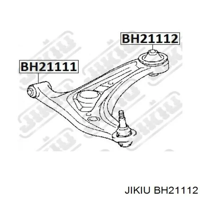 Сайлентблок переднего нижнего рычага BH21112 Jikiu