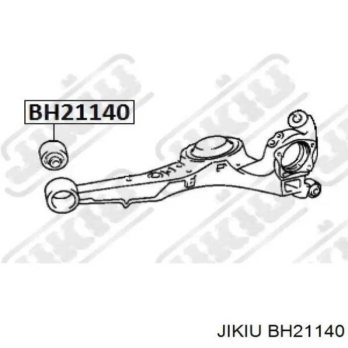 Сайлентблок заднего продольного нижнего рычага BH21140 Jikiu