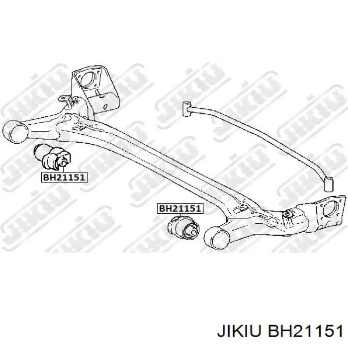 Сайлентблок задней балки (подрамника) BH21151 Jikiu