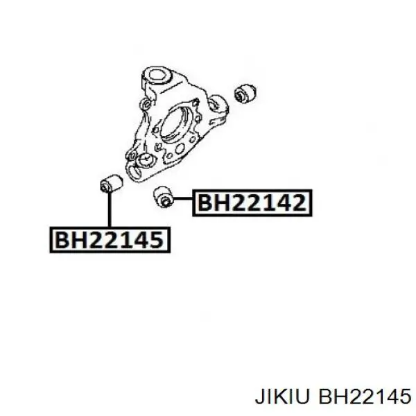 Сайлентблок цапфы задней BH22145 Jikiu