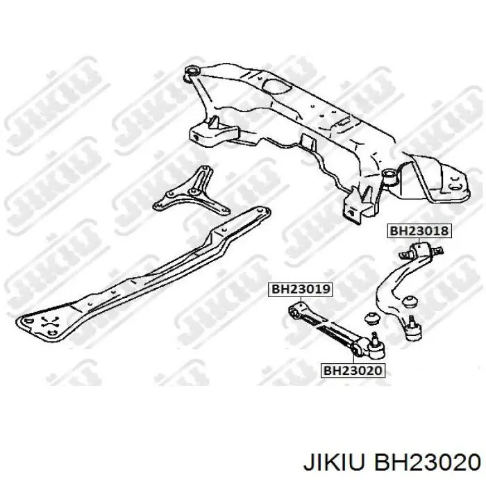 Сайлентблок переднего нижнего рычага BH23020 Jikiu