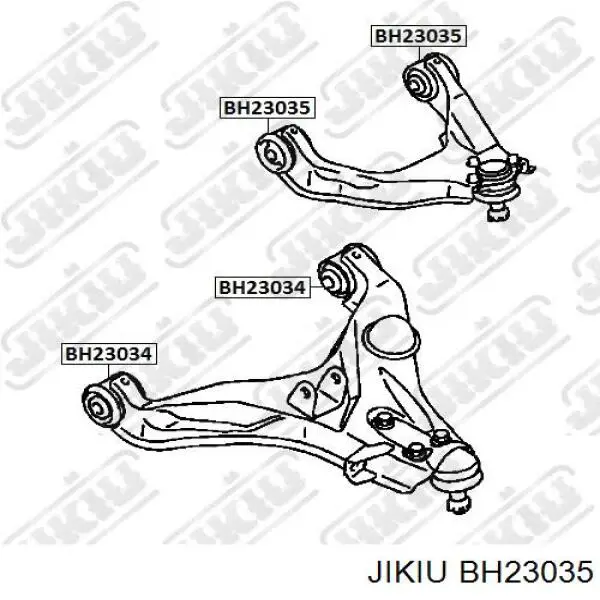 Сайлентблок переднего верхнего рычага BH23035 Jikiu