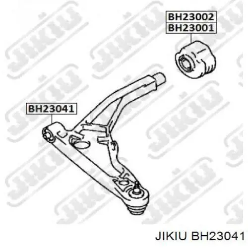 Сайлентблок переднего нижнего рычага BH23041 Jikiu