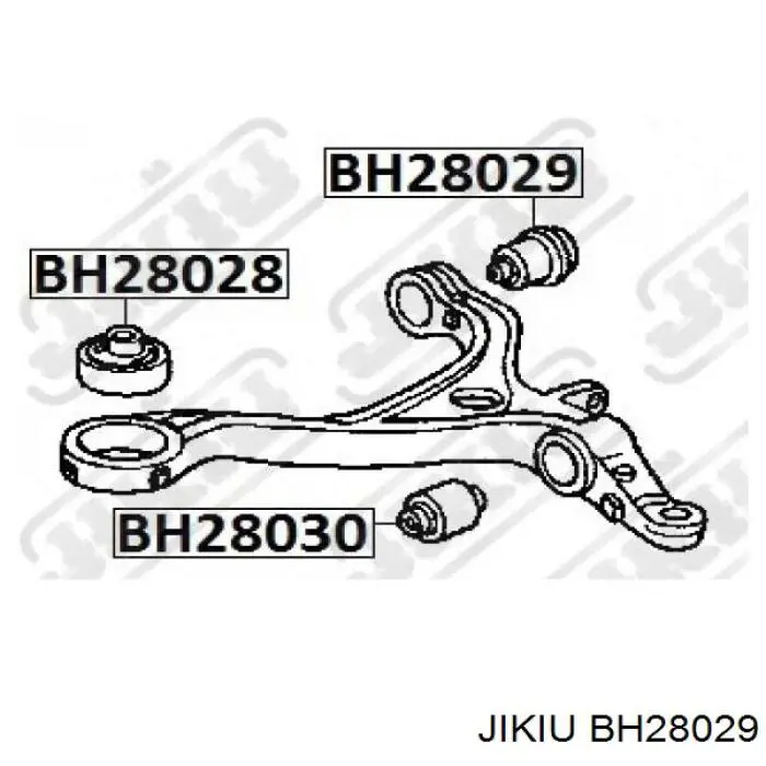 BH28029 Jikiu сайлентблок переднего нижнего рычага