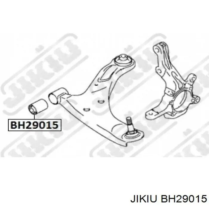 Сайлентблок переднего нижнего рычага BH29015 Jikiu