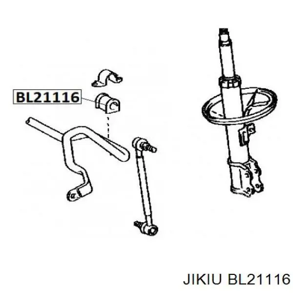 Втулка переднего стабилизатора BL21116 Jikiu