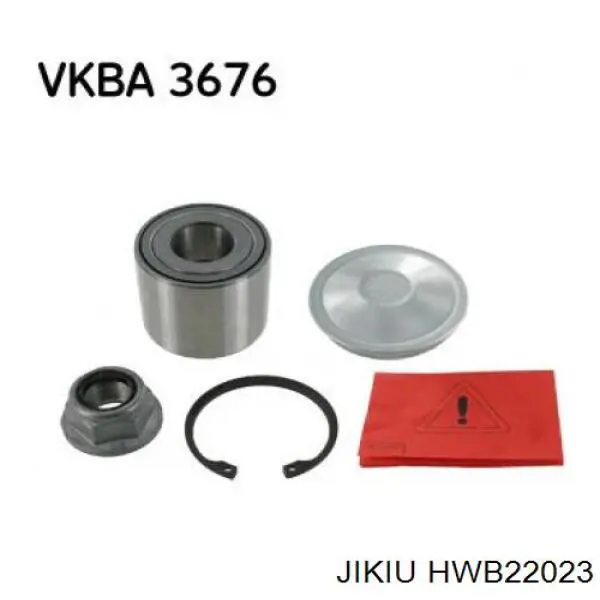 HWB22023 Jikiu Подшипник ступицы задней