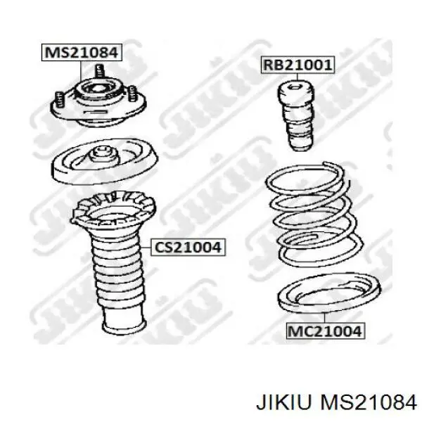 Опора передней стойки Toyota 4860902220