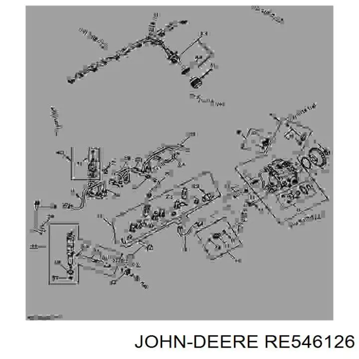 RE571640 John Deere Насос топливный высокого давления (ТНВД)
