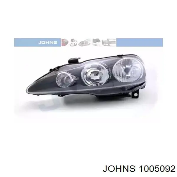 Левая фара 50506964 Fiat/Alfa/Lancia