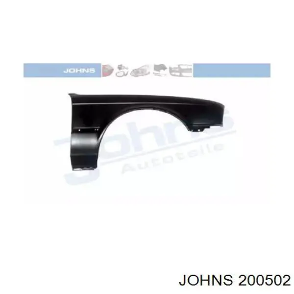 200502 Johns крыло переднее правое