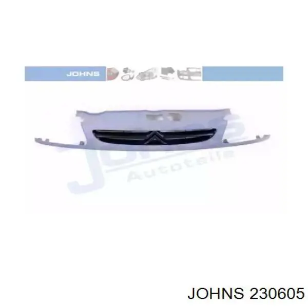 7804J3 Peugeot/Citroen Решетка радиатора