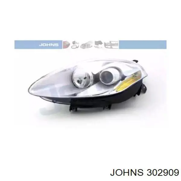 Фара левая 302909 Johns