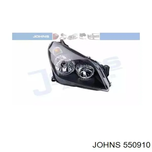 Фара правая 550910 Johns