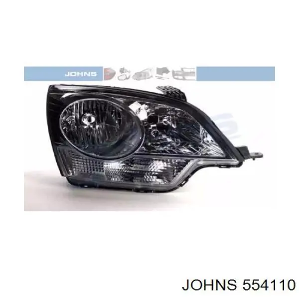 Правая фара 554110 Johns