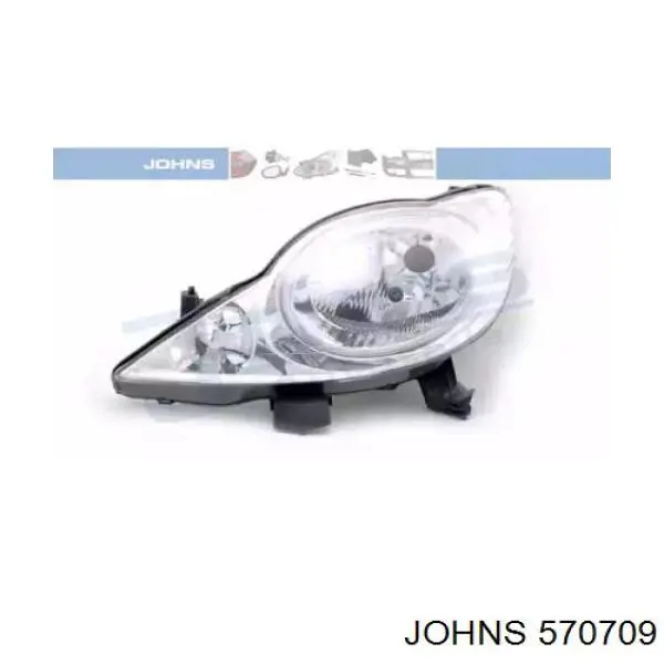 Фара левая VAN Wezel 4036941 цена, от 49.37 USD