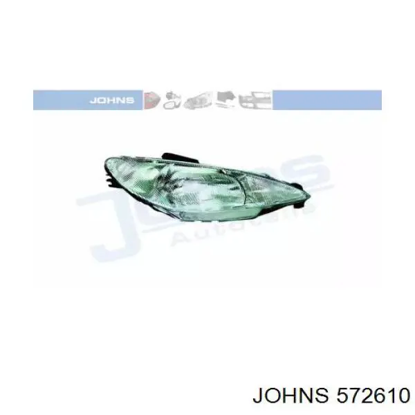 Фара правая 572610 Johns