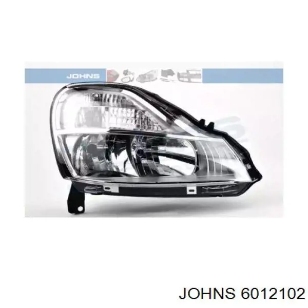 Фара правая Renault (RVI) 7701069732