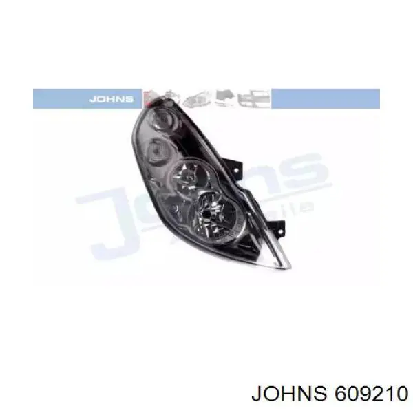 Фара правая 609210 Johns