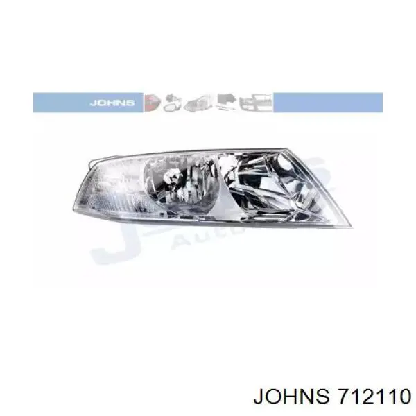 Фара правая 712110 Johns