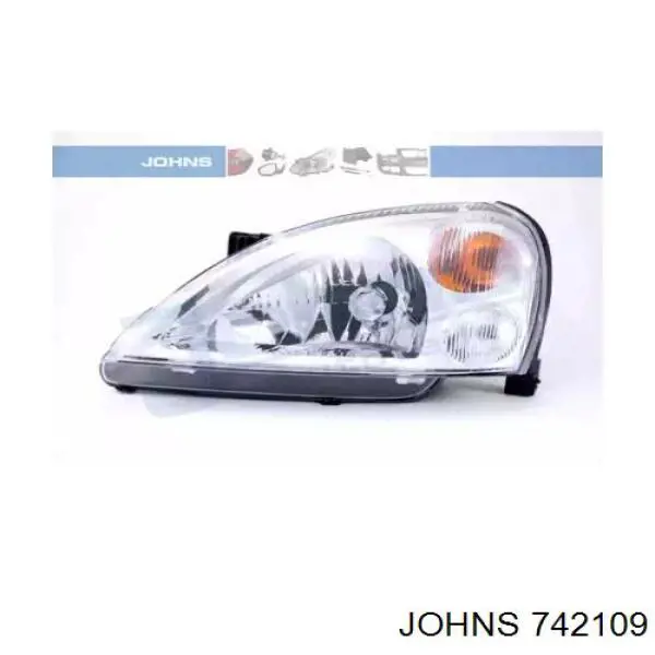 Фара левая 742109 Johns