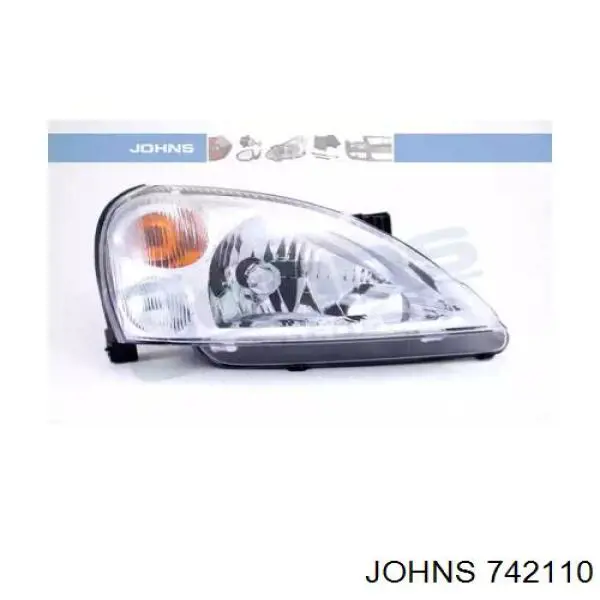 Фара правая 742110 Johns