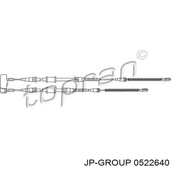 Купить 522600 Opel Тормоз стояночный