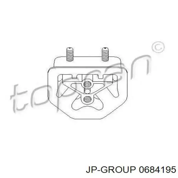 Правая подушка двигателя 0684195 JP Group