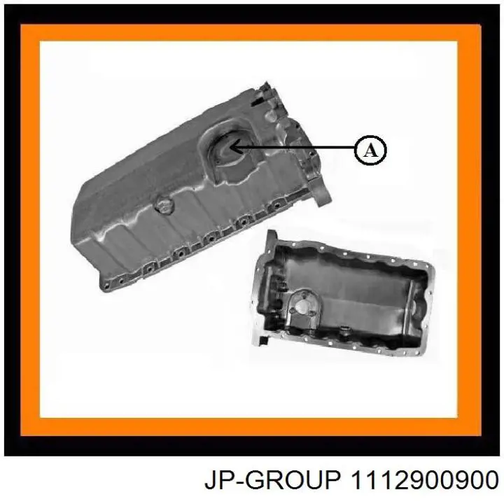 Купить 1112900900 JP Group Поддон картера двигателя