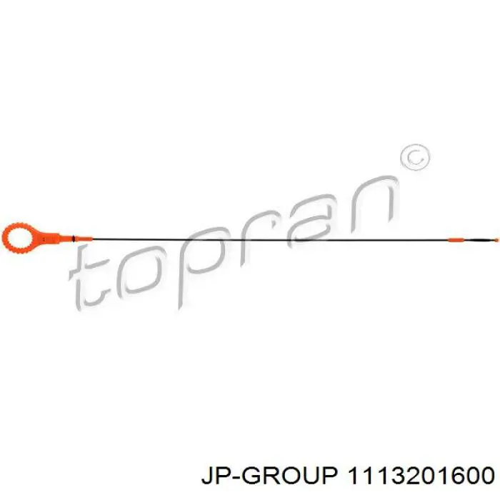 Щуп (индикатор) уровня масла в двигателе JP Group 1113201600