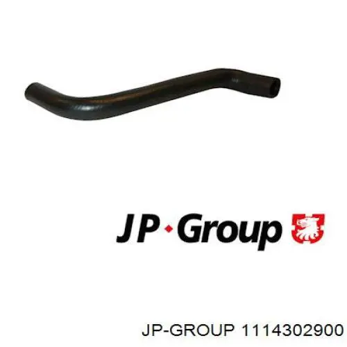 1114302900 JP Group шланг (патрубок системы охлаждения)