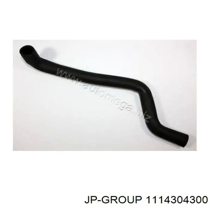 1114304300 JP Group шланг радиатора отопителя (печки, подача)