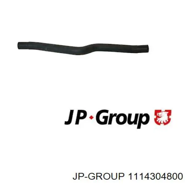 1114304800 JP Group шланг радиатора отопителя (печки, обратка)