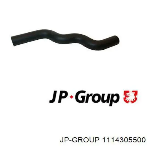 Шланг радиатора отопителя (печки), обратка JP Group 1114305500