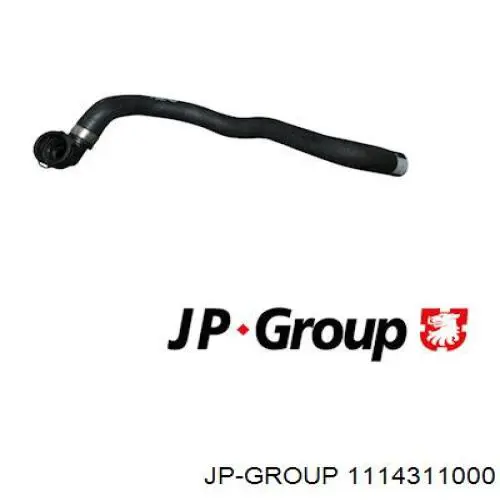 1114311000 JP Group шланг радиатора отопителя (печки, обратка)