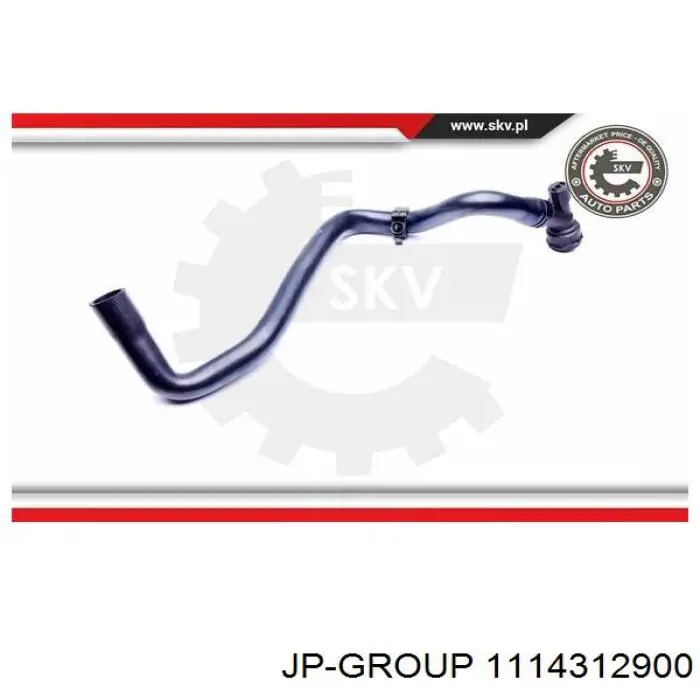 Купить 1114312900 JP Group Шланг радиатора охлаждения нижний