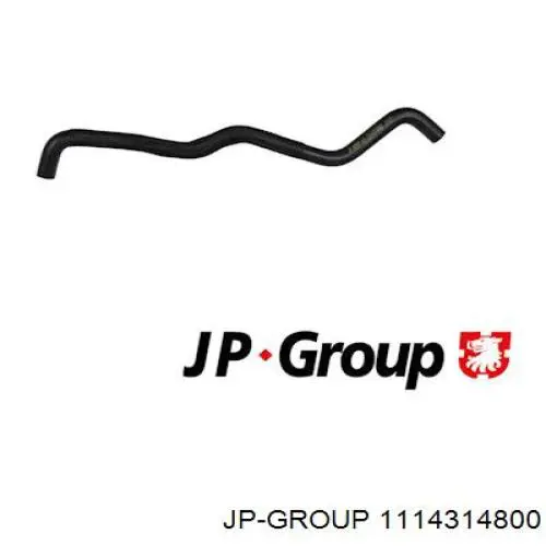 Патрубок системи охолодження 1114314800 JP Group