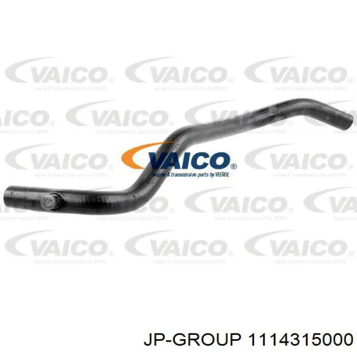Шланг/патрубок системы охлаждения JP Group 1114315000 цена, от 10.95 USD