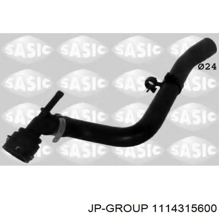 Шланг/патрубок системы охлаждения JP Group 1114315600 цена, от 10.09 USD