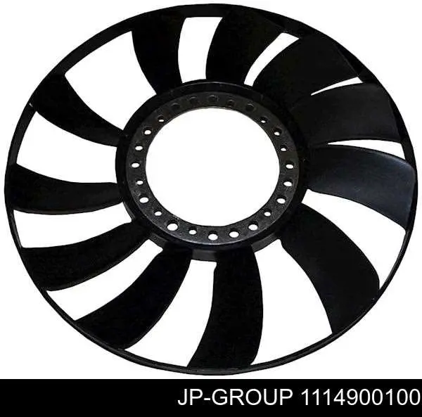 Вентилятор (крыльчатка) радиатора охлаждения JP Group 1114900100