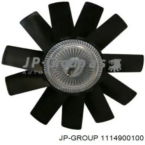 Вентилятор/крыльчатка радиатора охлаждения JP Group 1114900100 цена, от 12.58 USD