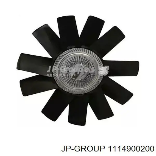 Вентилятор (крыльчатка) радиатора охлаждения JP Group 1114900200