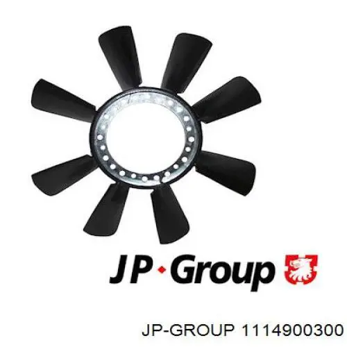 Вентилятор/крыльчатка радиатора охлаждения JP Group 1114900300 цена, от 13.36 USD
