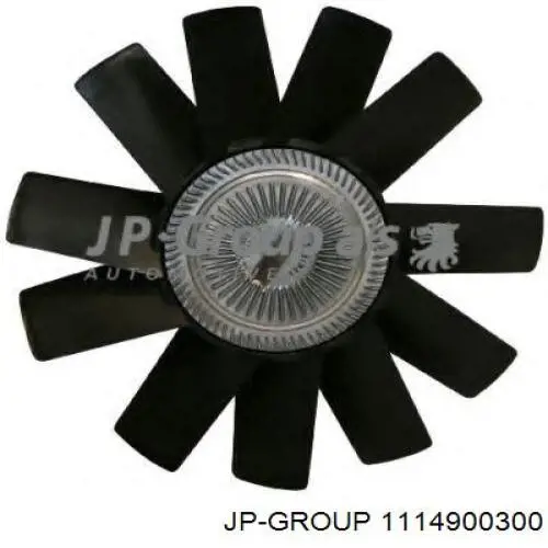 Купить 1114900300 JP Group Крыльчатка радиатора охлаждения